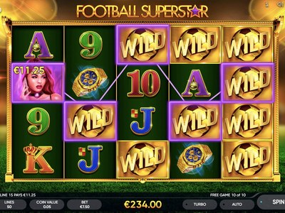 Игровой аппарат Football Superstar производителя Endorphina